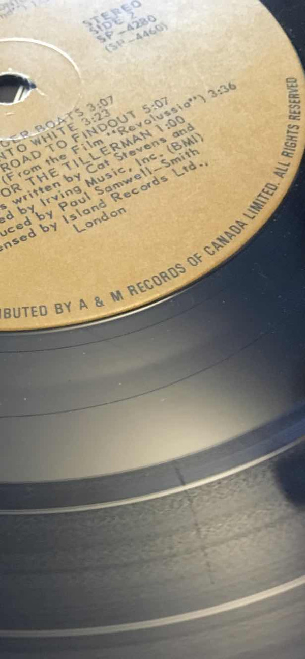 Cat Stevens - Tea For The Tillerman | A&M Records (SP-4280) - 10 Cat Stevens - Tea For The Tillerman | A&M Records (SP-4280) - 10