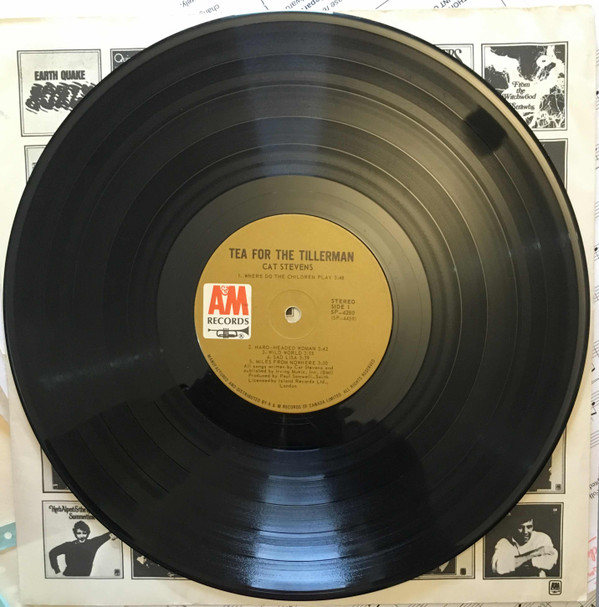 Cat Stevens - Tea For The Tillerman | A&M Records (SP-4280) - 8 Cat Stevens - Tea For The Tillerman | A&M Records (SP-4280) - 8