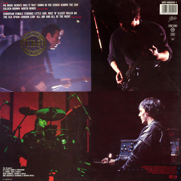 The Stranglers - All Live And All Of The Night | Epic (EPC 460259 1) - 3