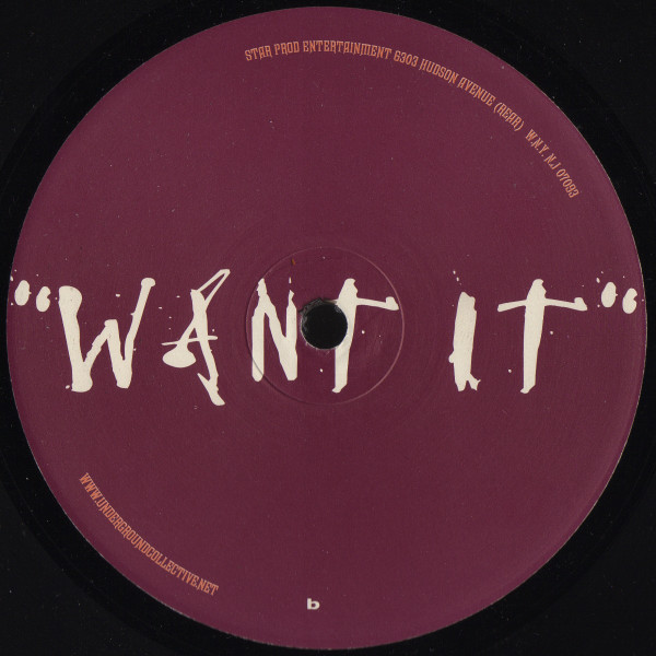 DJ Romain Featuring Jaquita - Want It | Underground Collective Recordings (UC-002) - 2