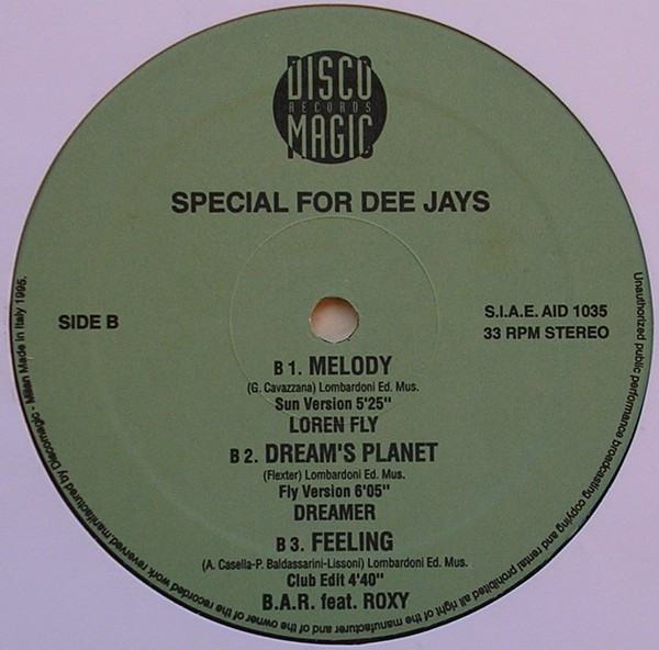 Various - Special For Dee Jays | Discomagic Records (AID 1035) - 4 Various - Special For Dee Jays | Discomagic Records (AID 1035) - 4