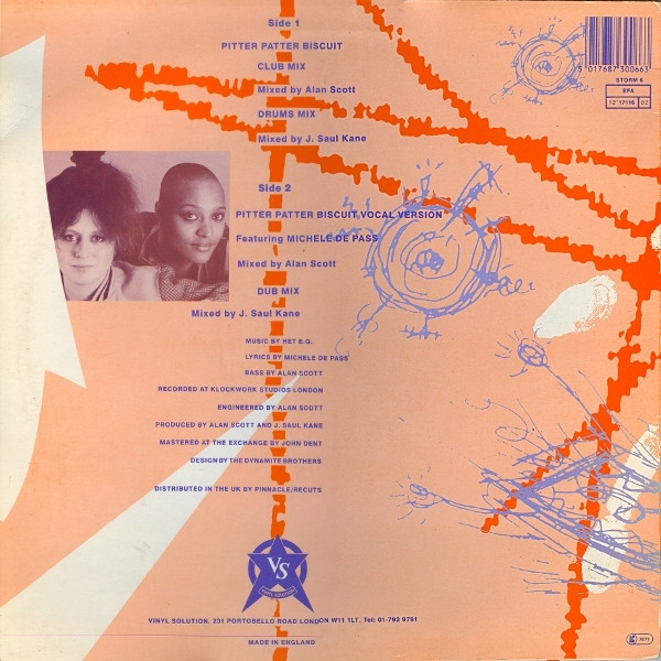 Hades  &  Michele De Pass - Pitter Patter Biscuit | Vinyl Solution (STORM 6) - 2