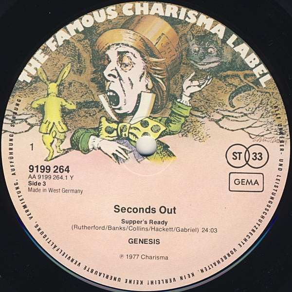 Genesis - Seconds Out | Charisma (6641 697) - 7 Genesis - Seconds Out | Charisma (6641 697) - 7