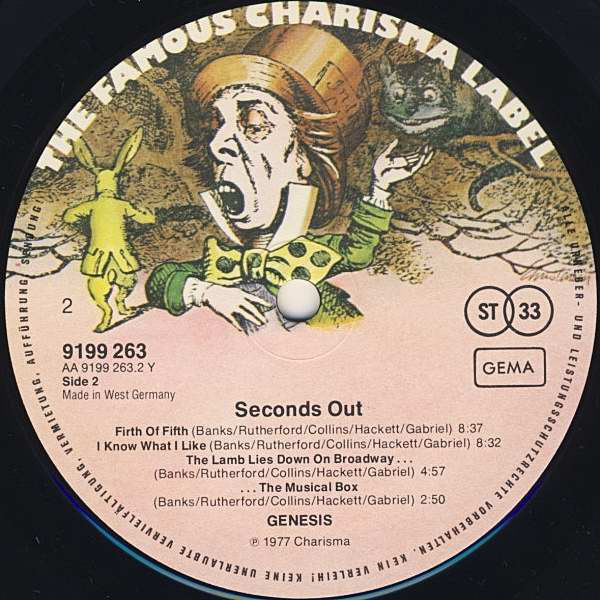 Genesis - Seconds Out | Charisma (6641 697) - 6 Genesis - Seconds Out | Charisma (6641 697) - 6