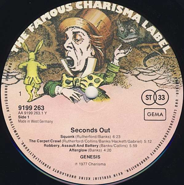 Genesis - Seconds Out | Charisma (6641 697) - 5 Genesis - Seconds Out | Charisma (6641 697) - 5
