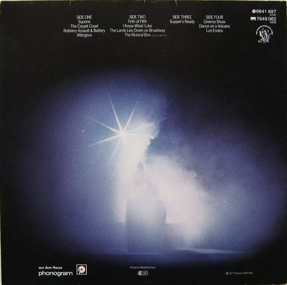 Genesis - Seconds Out | Charisma (6641 697) - 4 Genesis - Seconds Out | Charisma (6641 697) - 4