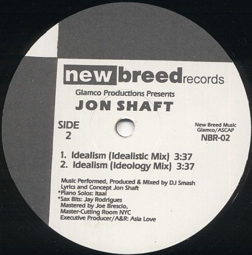 Glamco Productions Presents Jon Shaft - Ain't Really Down / Idealism | New Breed (NBR-02) - 2 Glamco Productions Presents Jon Shaft - Ain't Really Down / Idealism | New Breed (NBR-02) - 2