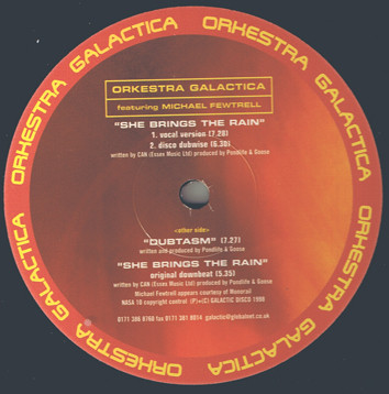 Orkestra Galactica - She Brings The Rain | Galactic Disco (NASA 10) - main Orkestra Galactica - She Brings The Rain | Galactic Disco (NASA 10) - main