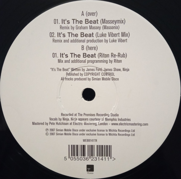 Simian Mobile Disco - It's The Beat (Remixes) | Wichita (WEBB141TR) - main
