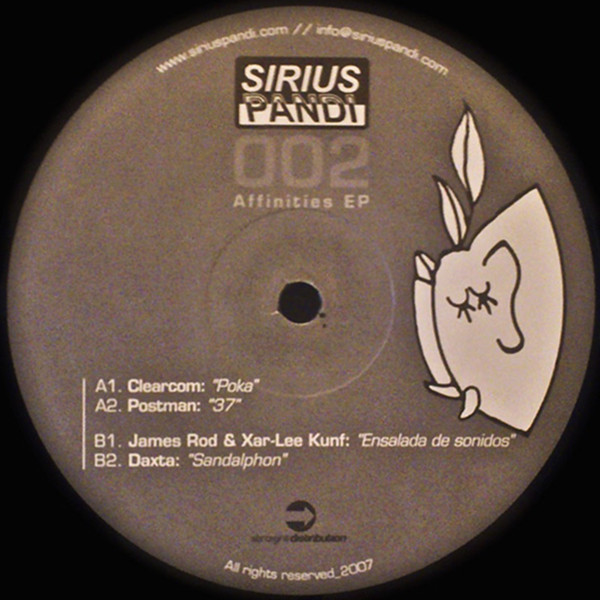 Various - Affinities EP | Sirius Pandi (SP02) - main Various - Affinities EP | Sirius Pandi (SP02) - main