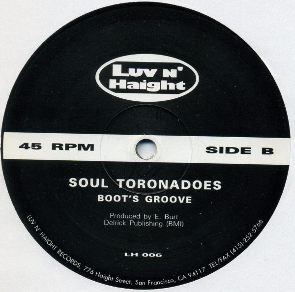 Soul Toronados - Hot Pants Breakdown / Boot's Groove | Luv N' Haight (LH 006) - 3