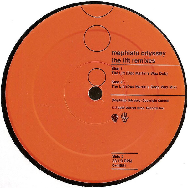 Mephisto Odyssey - The Lift Remixes | Warner Bros. Records (0-44851) - 3 Mephisto Odyssey - The Lift Remixes | Warner Bros. Records (0-44851) - 3