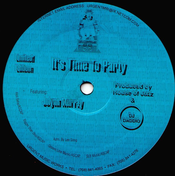 Jolynn Murray - It's Time To Party | Urgent Music Works (UMW-05)