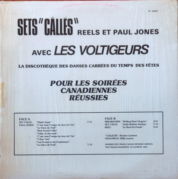 Les Voltigeurs - Sets Câllés, Reels Et Paul Jones | Rencontre (R-14505) - 2 Les Voltigeurs - Sets Câllés, Reels Et Paul Jones | Rencontre (R-14505) - 2