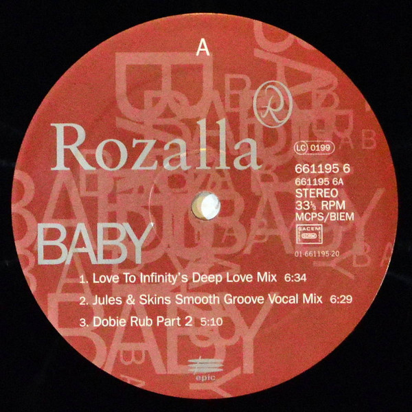 Rozalla - Baby | Epic (661195 6) - 3