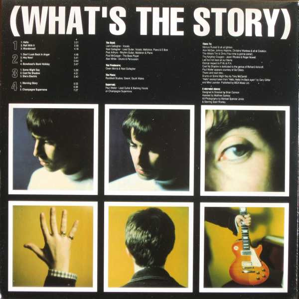 Oasis - (What's The Story) Morning Glory? | Creation Records (CRE LP 189) - 3