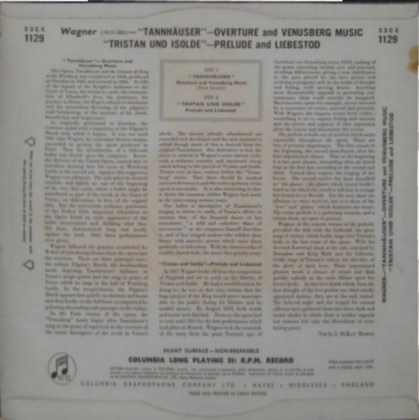 "Tannhäuser" Overture And Venusberg Music / "Tristan Und Isolde" Prelude And Liebestod