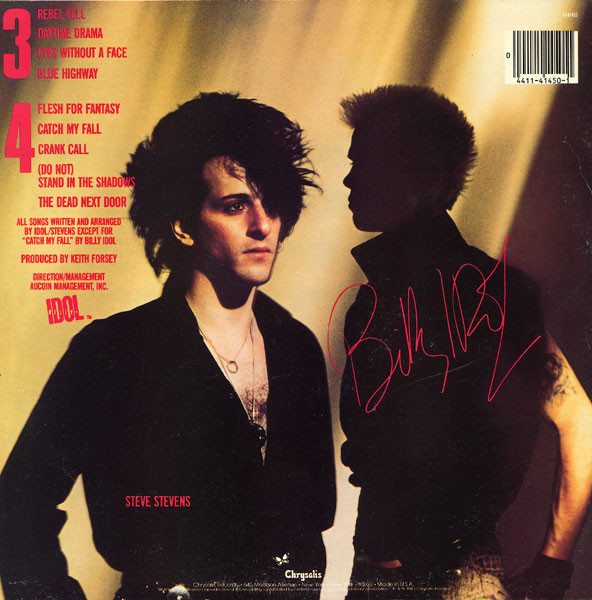 Billy Idol - Rebel Yell | Chrysalis (FV 41450) - 2 Billy Idol - Rebel Yell | Chrysalis (FV 41450) - 2