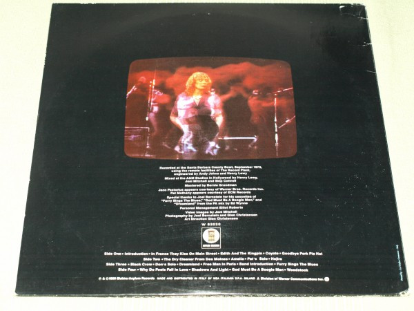 Joni Mitchell - Shadows And Light | Asylum Records (W 62030) - 2