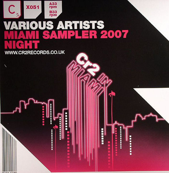 Various - Miami Sampler 2007 Night | Cr2 Records (12C2X051) - main