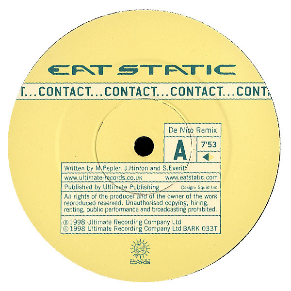 Eat Static - Contact... | Planet Dog (BARK 033T) - 2