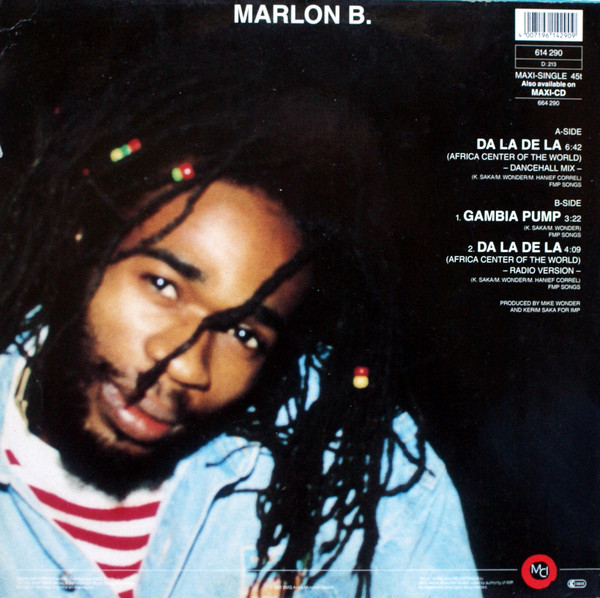 Marlon B - Da La De La (Africa Center Of The World) | Hansa (614 290) - 2