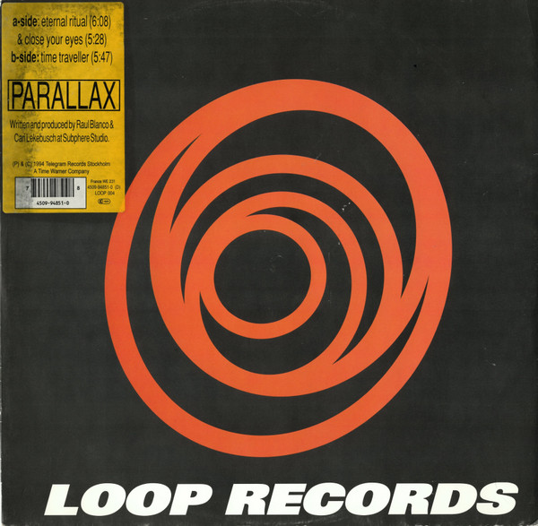 Parallax - Time Traveller | Loop Records (LOOP 004) - main Parallax - Time Traveller | Loop Records (LOOP 004) - main