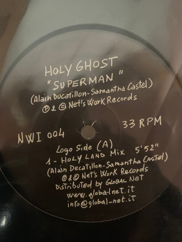 Holy Ghost - Superman | Net's Work International (NWI 004) - main