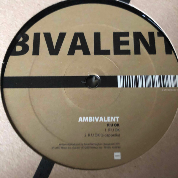 Ambivalent - R U OK | M_nus (M49) - 2 Ambivalent - R U OK | M_nus (M49) - 2