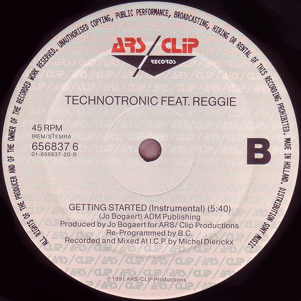 Technotronic & Reggie - Move That Body | ARS/Clip Records (656837 6) - 5 Technotronic & Reggie - Move That Body | ARS/Clip Records (656837 6) - 5