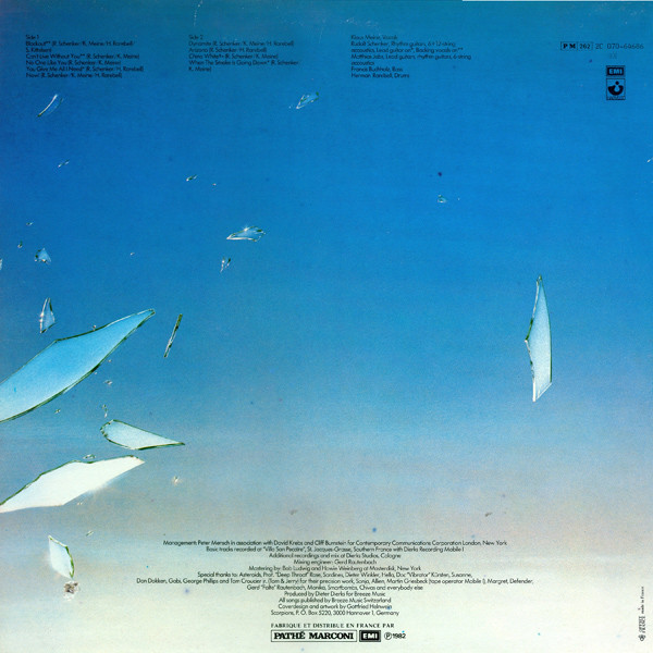 Scorpions - Blackout | Harvest (2C 070-64686) - 2