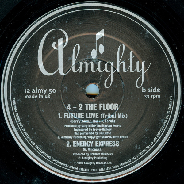4-2 The Floor - Future Love | Almighty Records (12 ALMY 50) - 4
