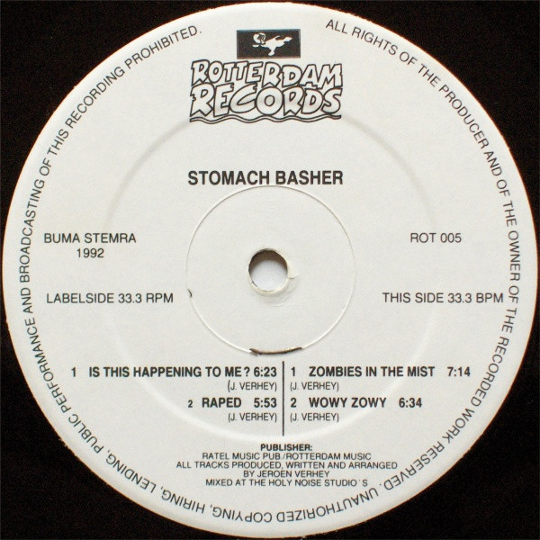 Stomach Basher - Not Offensive E.P | Rotterdam Records (ROT 005) - 4