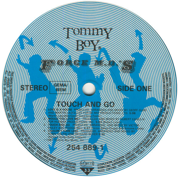Force MD's - Touch And Go | Tommy Boy (254 889-1) - 3 Force MD's - Touch And Go | Tommy Boy (254 889-1) - 3
