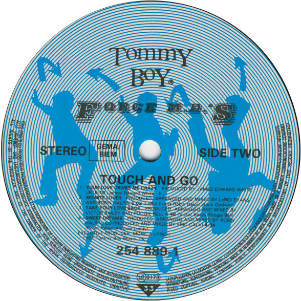 Force MD's - Touch And Go | Tommy Boy (254 889-1) - 4 Force MD's - Touch And Go | Tommy Boy (254 889-1) - 4