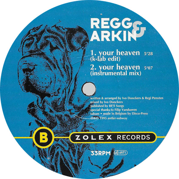 Regg & Arkin - Your Heaven | Zolex Records (ZX 7194) - 3