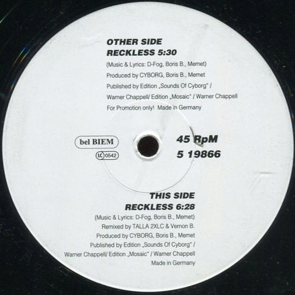 In-Fact - Reckless | EMI (5 19866)