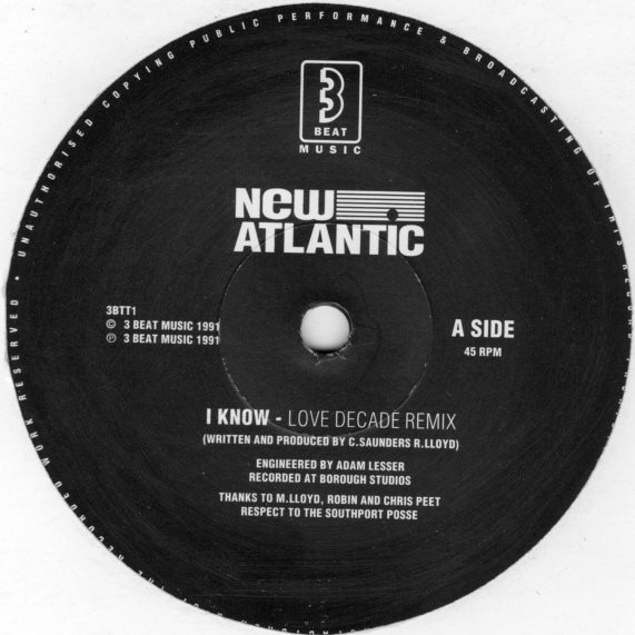 New Atlantic - I Know | 3 Beat Music (3BTT1) - 3