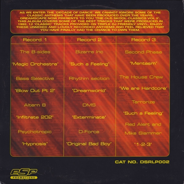 Various - Dreamscape Old Skool Classics Vol. 2 | Dreamscape (DSRLP002) - 2
