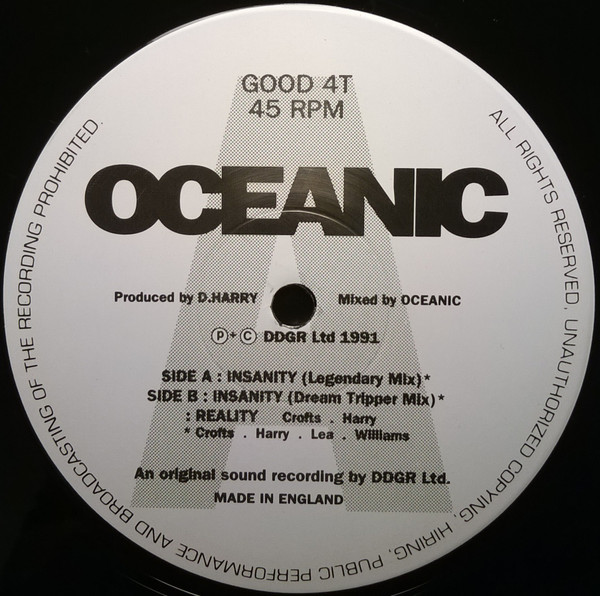 Oceanic - Insanity | Dead Dead Good (GOOD 4T) - 3