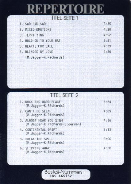 The Rolling Stones - Steel Wheels | Rolling Stones Records (465752 1) - 8