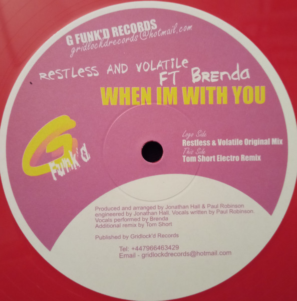 Restless & Volatile Ft Brenda - When I'm With You | G Funk'd (GFNK 005) - main Restless & Volatile Ft Brenda - When I'm With You | G Funk'd (GFNK 005) - main