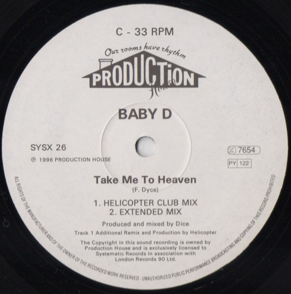 Baby D - Take Me To Heaven | Systematic (SYSX 26) - 4