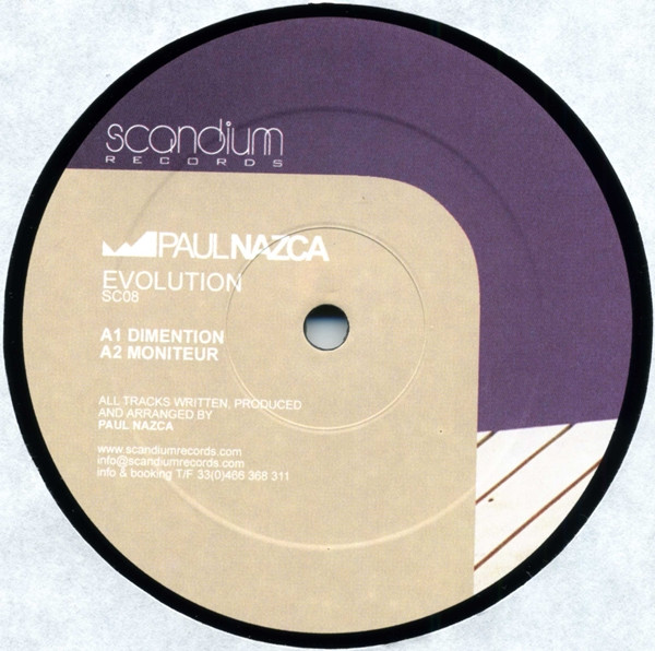 Paul Nazca - Evolution | Scandium Records (SC 08) - 2