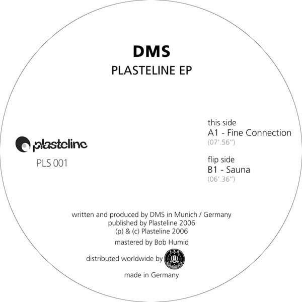 DMS - Plasteline EP | Plasteline (PLS 001) - 3