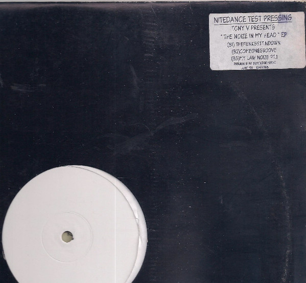 DJ Tony V - The Noise In My Head EP | Nitedance Records (DARK968) - 3