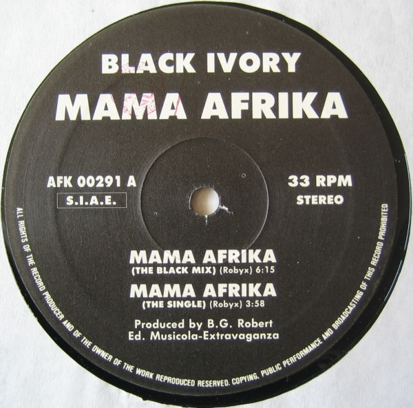 Black Ivory - Mama Afrika | Afrikana (AFK 00291)