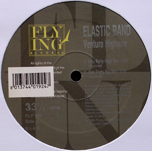 Elastic Band - Ventura Highway | Flying Records (FLY 192) - 3 Elastic Band - Ventura Highway | Flying Records (FLY 192) - 3