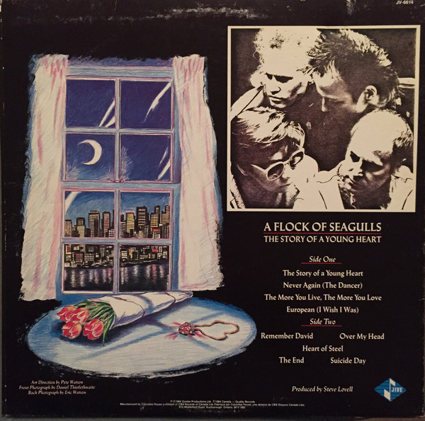 A Flock Of Seagulls - The Story Of A Young Heart | Jive (JV 6614) - 2 A Flock Of Seagulls - The Story Of A Young Heart | Jive (JV 6614) - 2