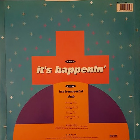 Plus + One featuring Sirron - It's Happenin' | MCA Records (MCAT 1405) - 2